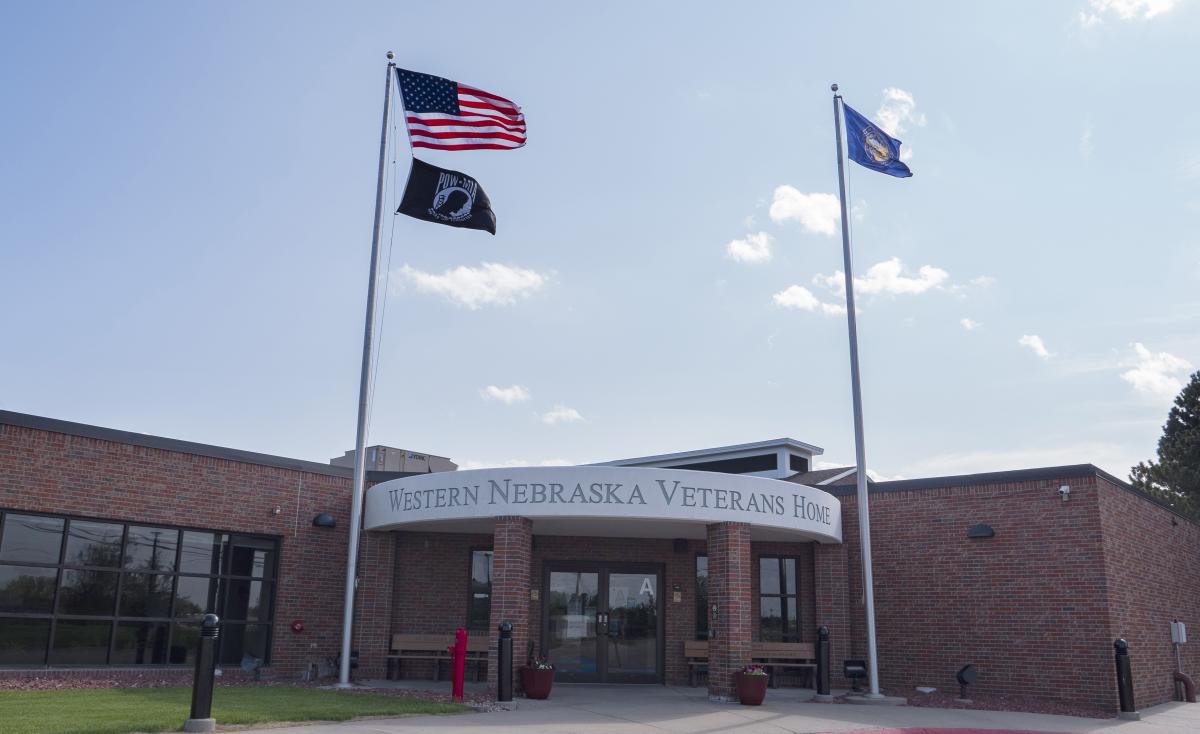 Western Nebraska Veterans' Home front entrance