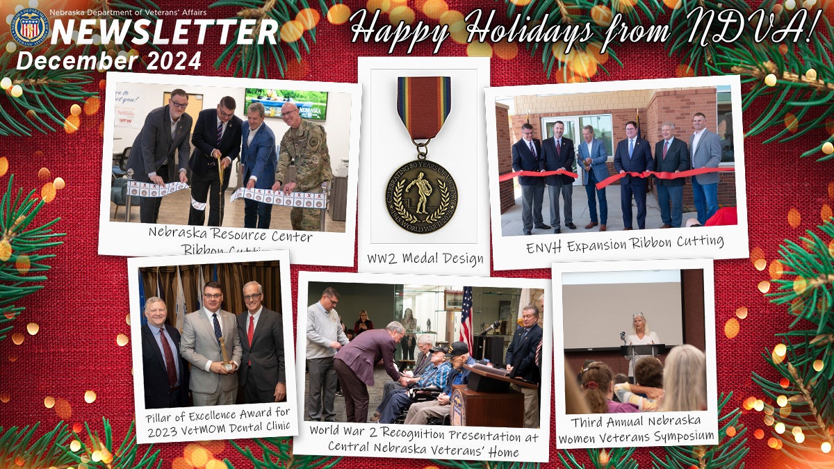 NDVA Newsletter December 2024 graphic