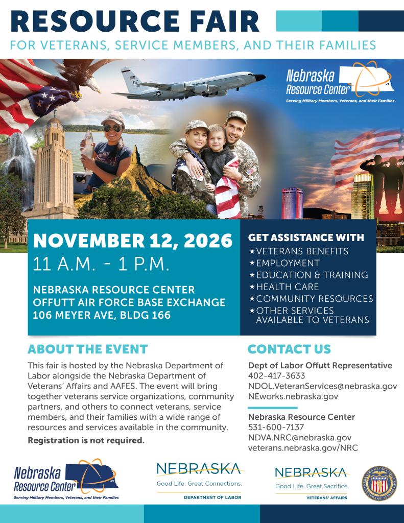 Veteran Resource Fair flyer