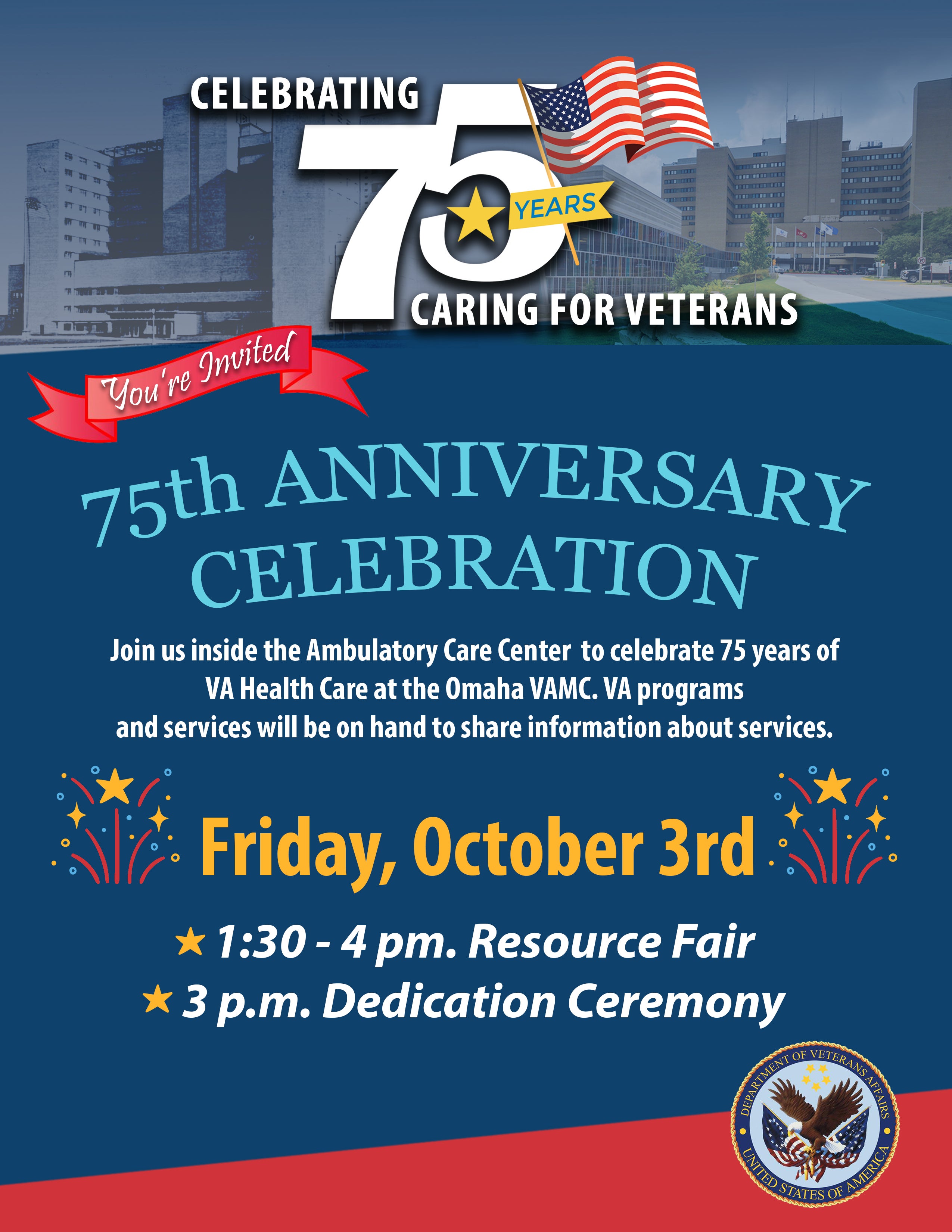   Omaha VA 75th Anniversary Celebration