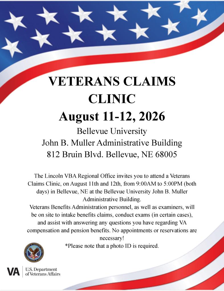 bellevue claims clinic flyer