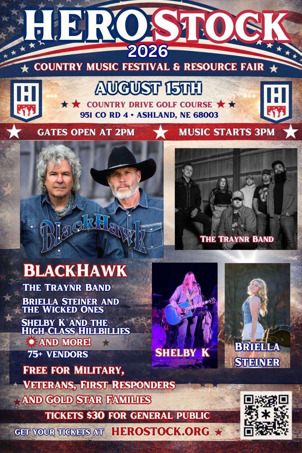 HEROSTOCK 2026 Country Music Festival and Resource Fair