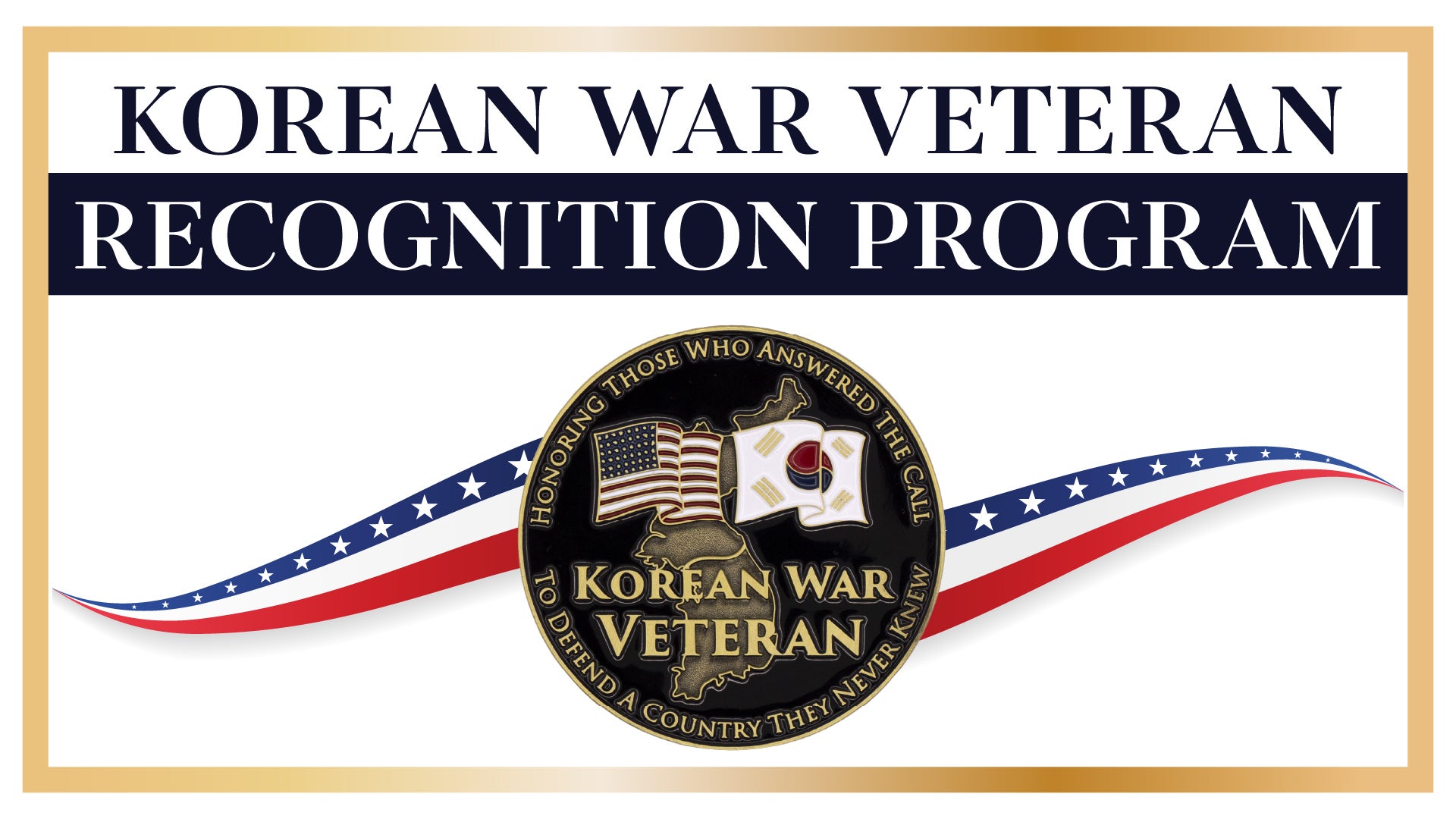 Korean War Veteran Recognition Program