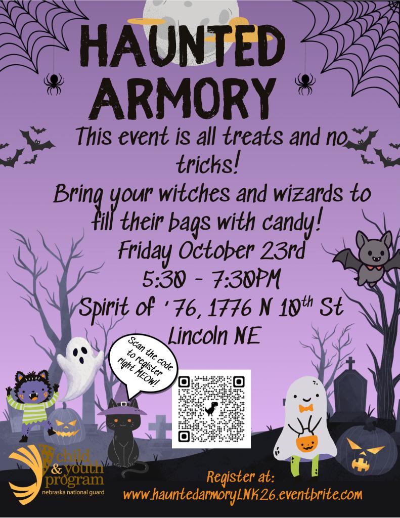 lincoln Haunted Armory flyer