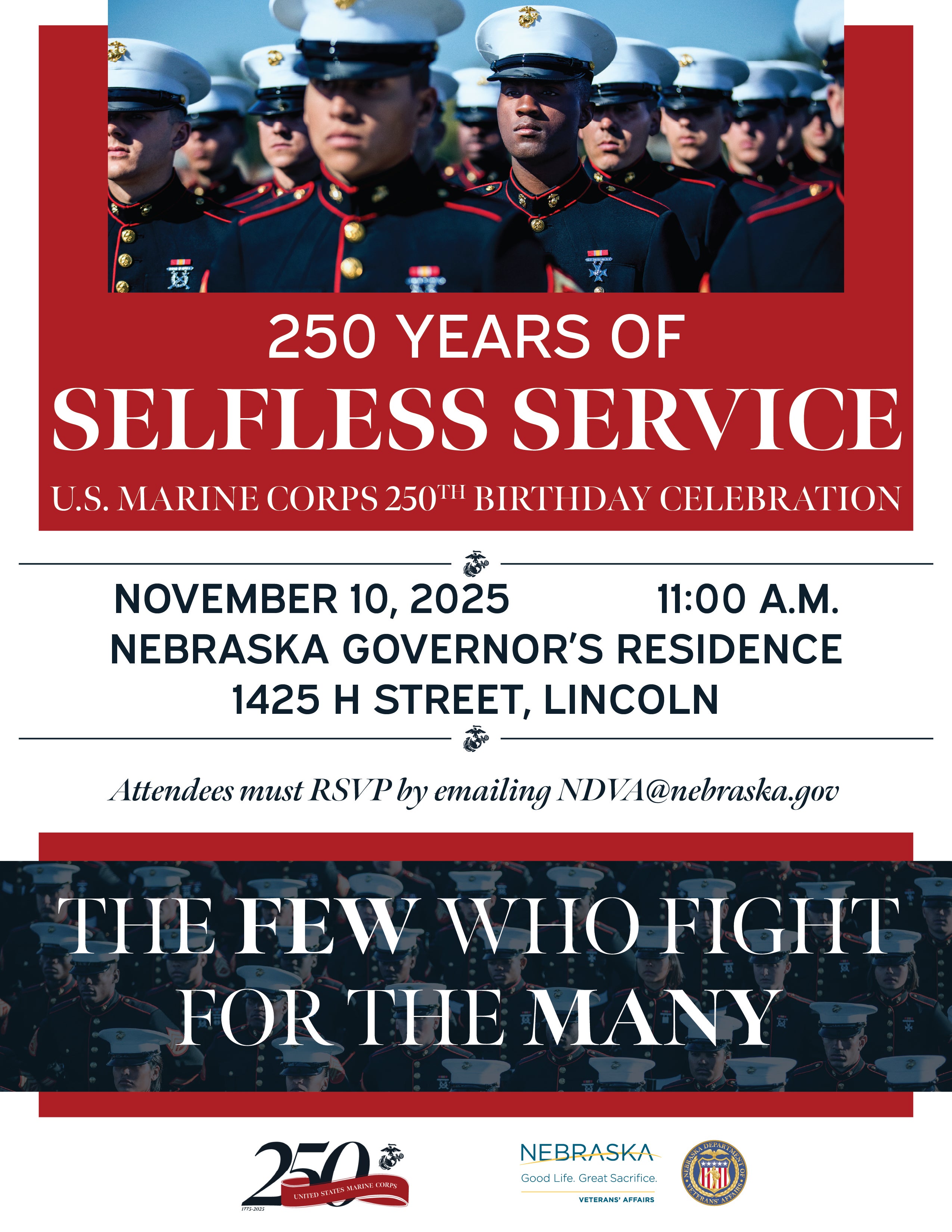 Marine Corps Birthday Flyer