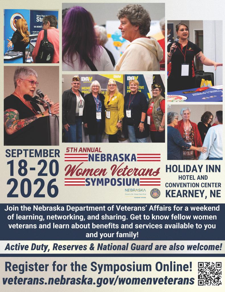 2026 Women Veterans Symposium flyer