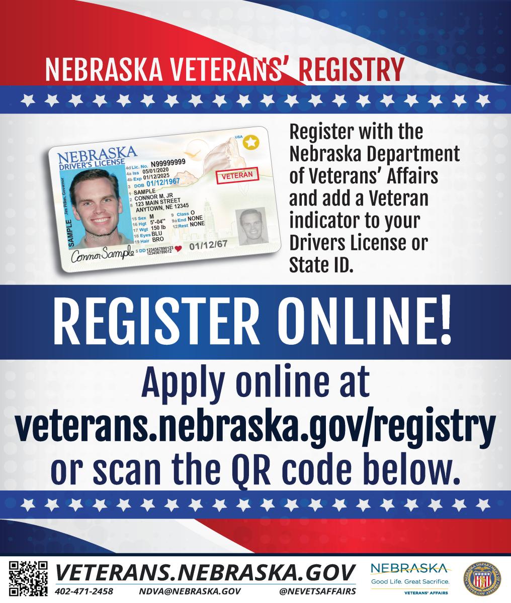 Thumbnail image for Nebraska Veterans Registry