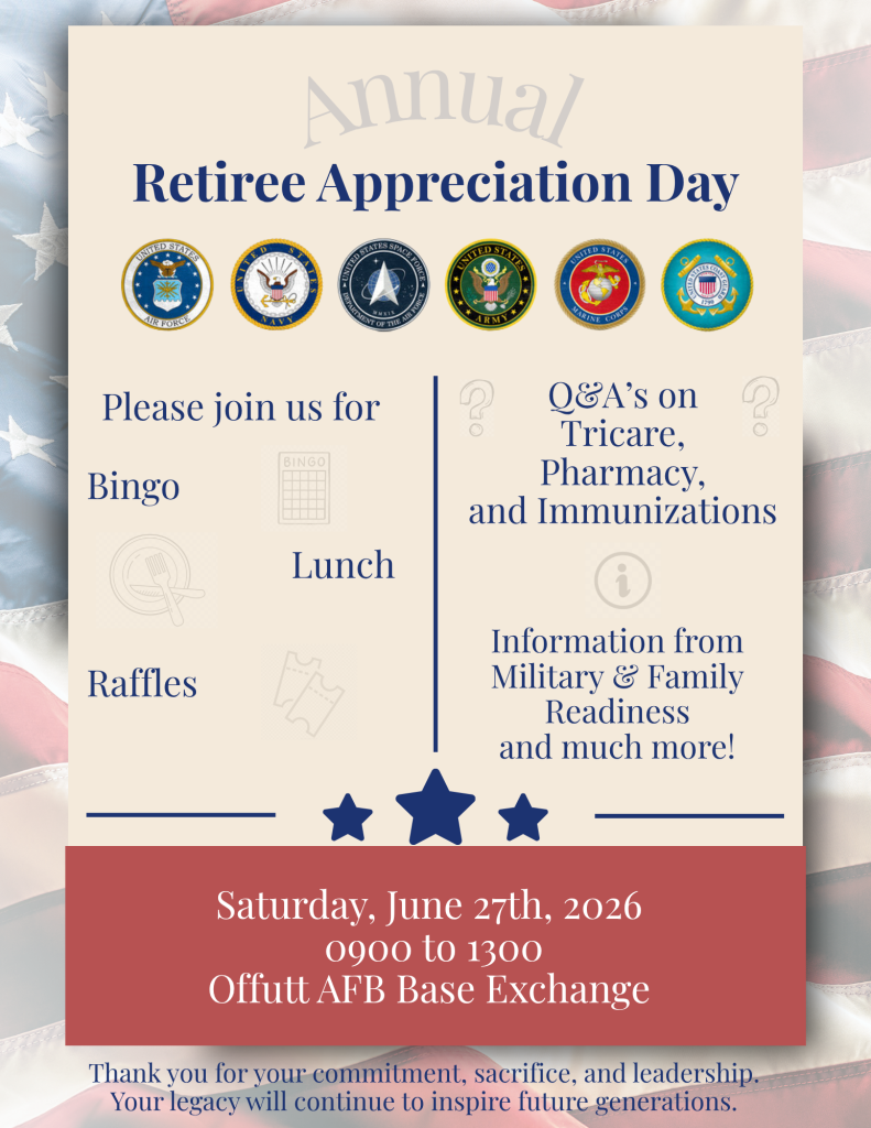 retiree appreciation day flyer