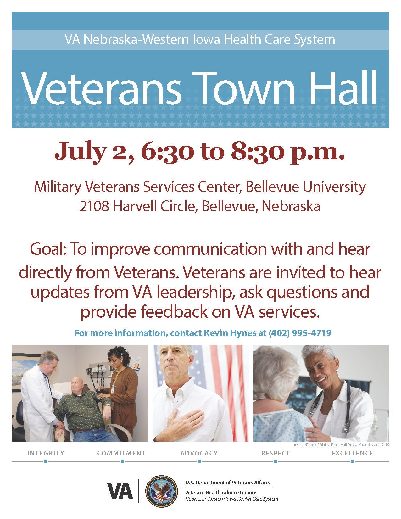 USVA Town Hall Meeting FLyer