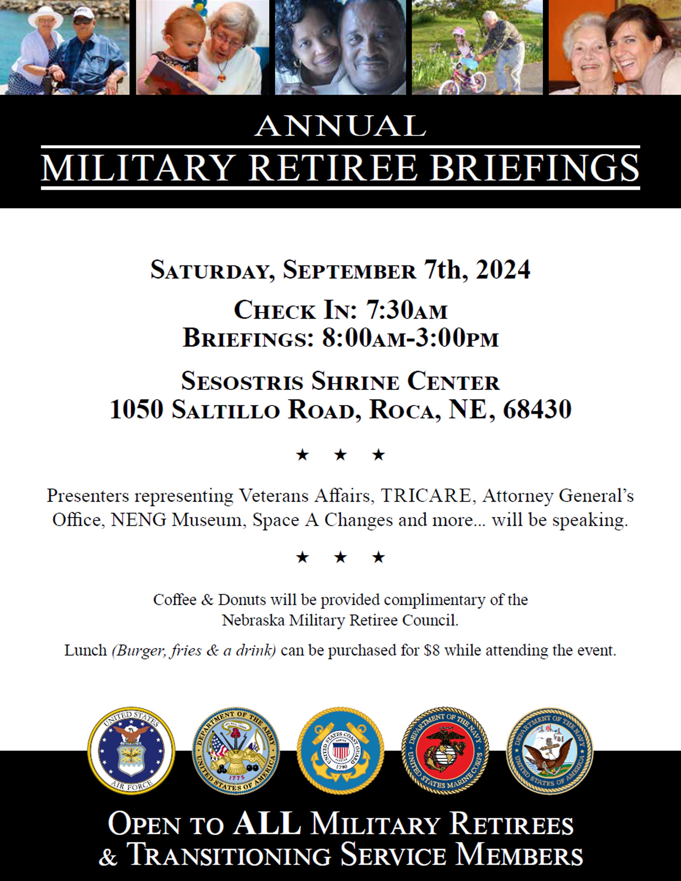 Military Retiree Briefings