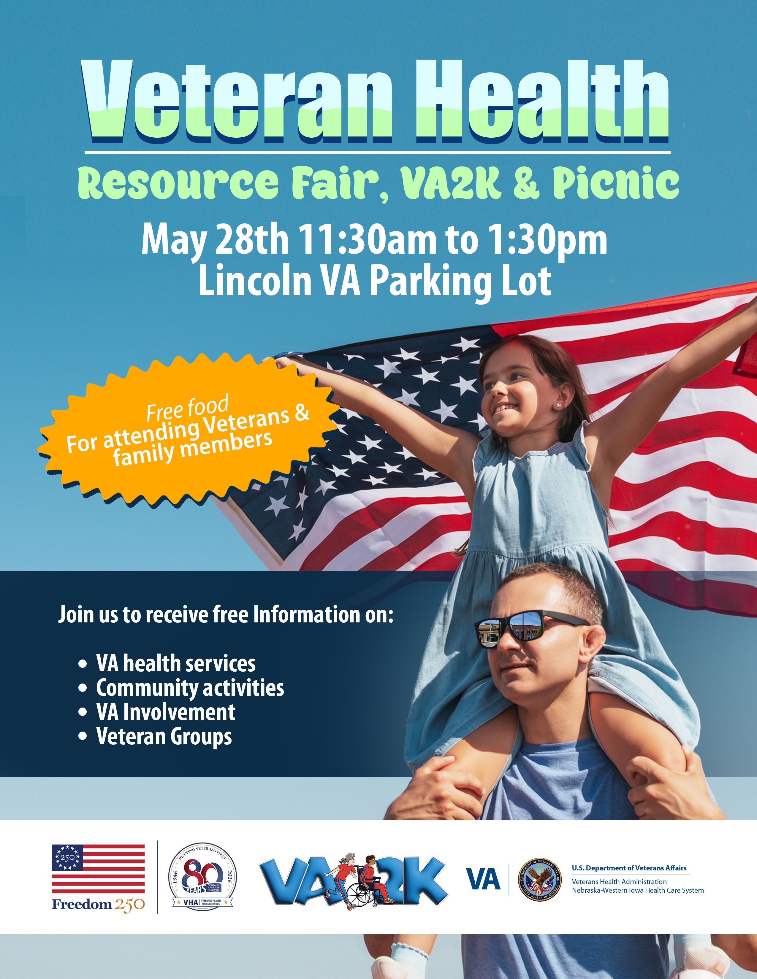 Veteran Health Resource Fair flyer
