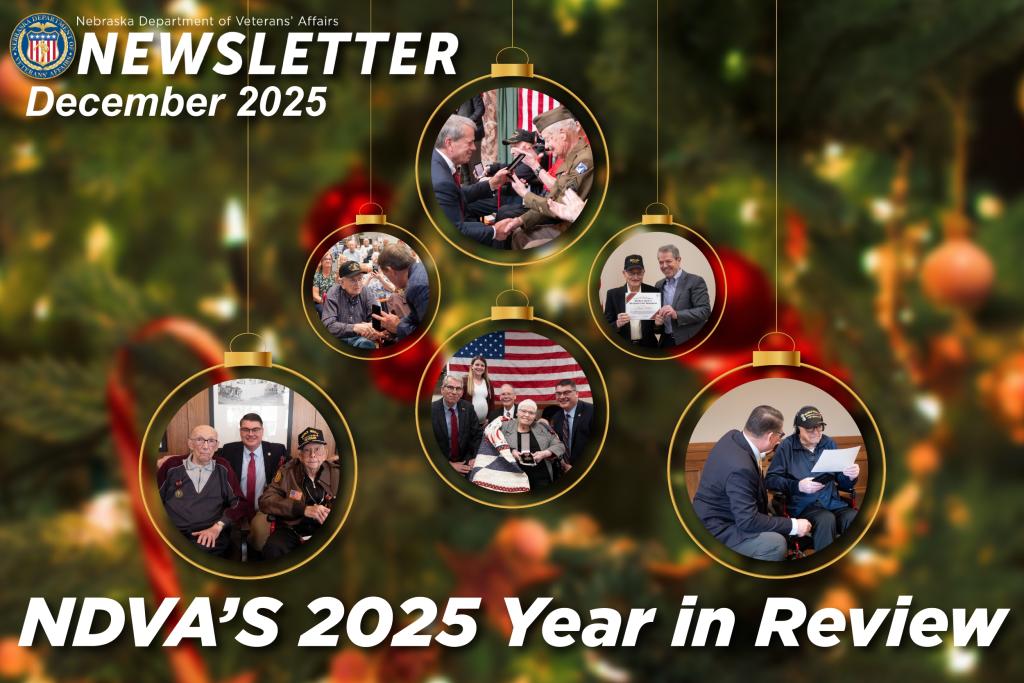 NDVA Newsletter December 2025 graphic