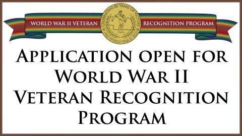 World War II Veteran Recognition Program