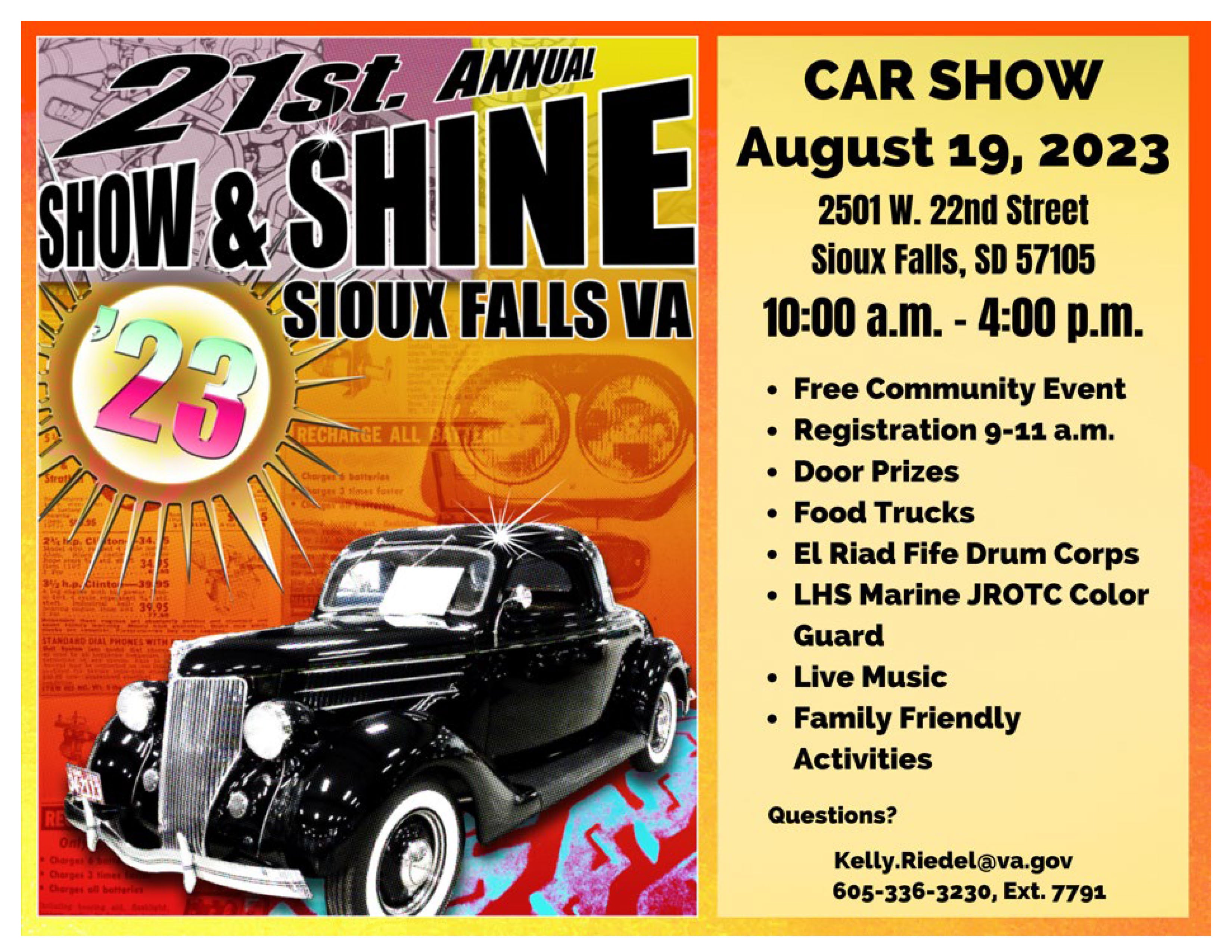 Show and Shine flyer