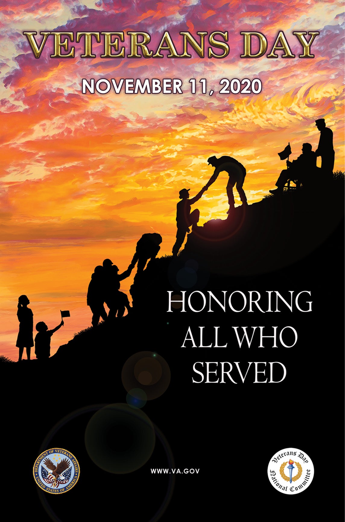 USVA Veterans Day poster