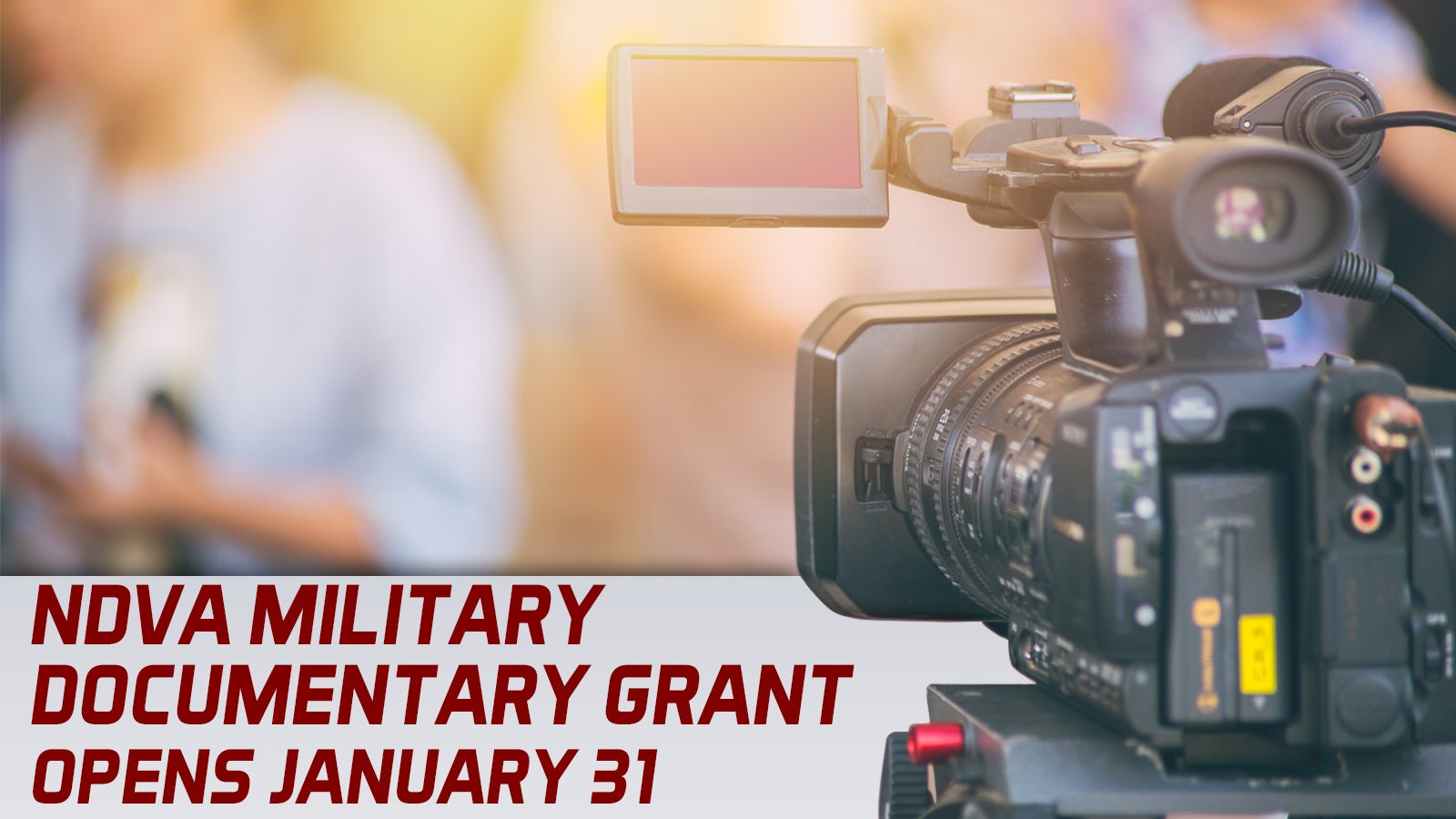 Military Documentary Grant Now Open graphic