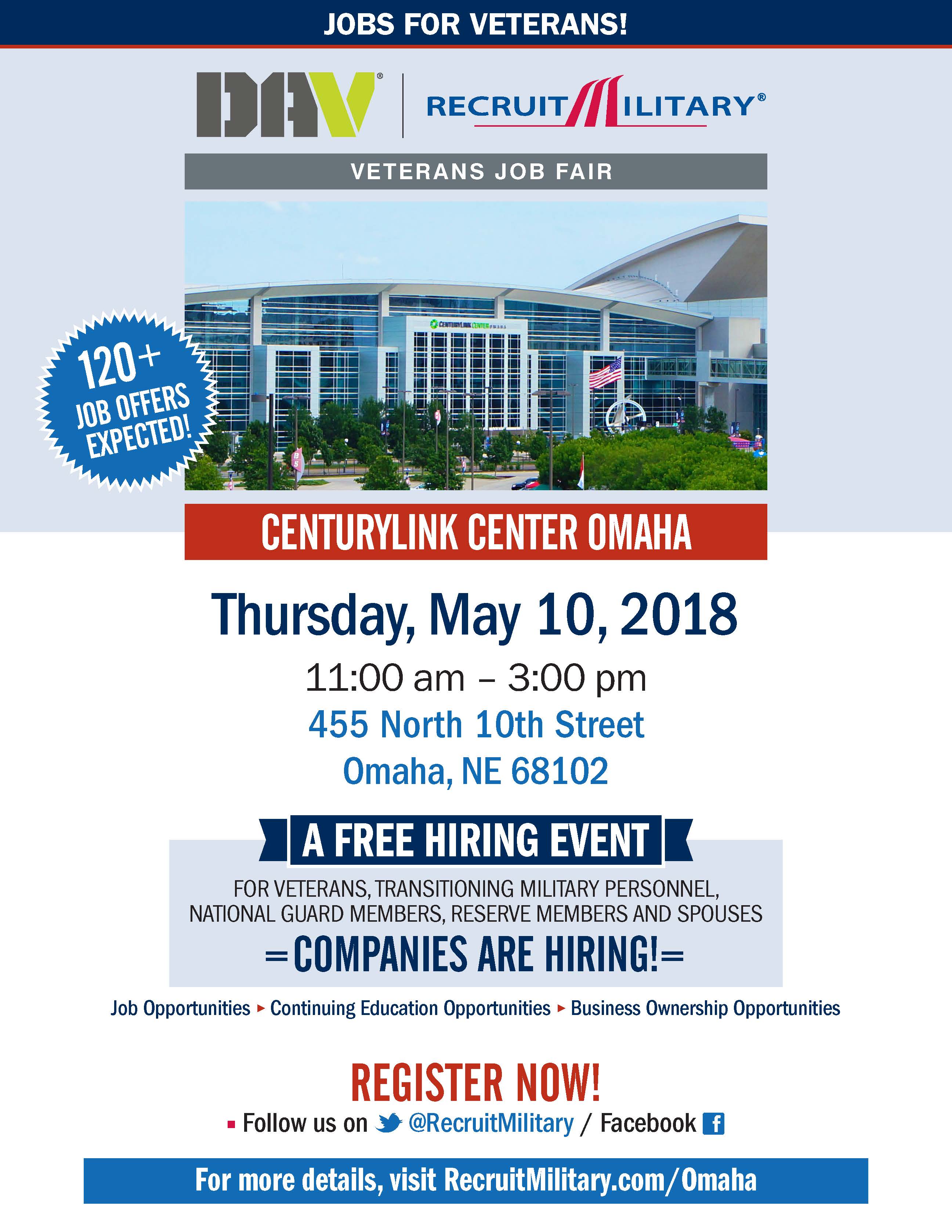 Veterans Job Fair flyer