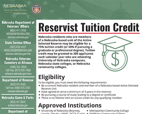 Thumbnail image for Reservist Tuition Credit PDF