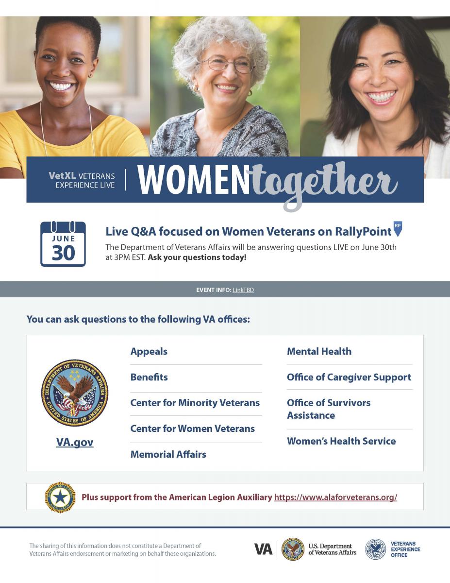 Women Together Event Flyer