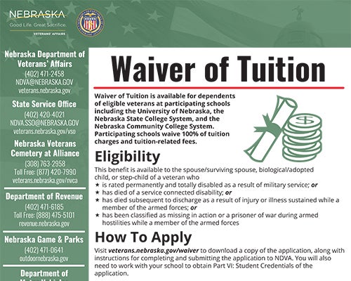 Thumbnail image for Waiver of Tuition PDF