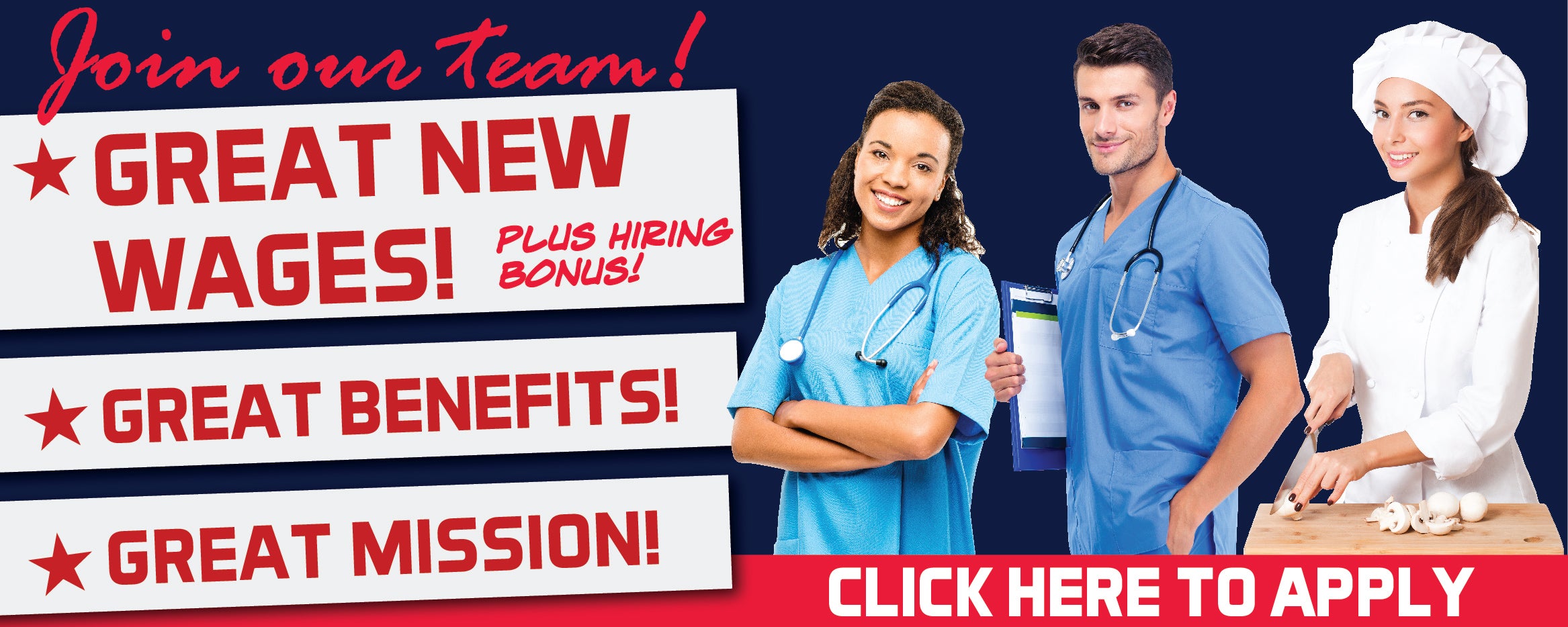 Apply today - new wages, sign-on bonuses, and more